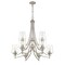 Z-Lite Joliet 9 Light Chandelier, Brushed Nickel & Clear 473-9BN - alternate 5